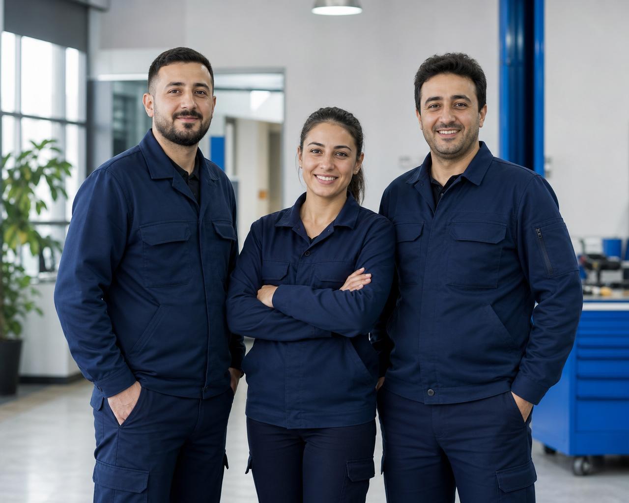 Kalkan Teknik ekibi
